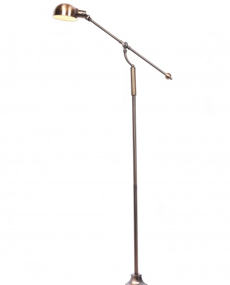 LAMPA STOJĄCA PODŁOGOWA MOSIĘŻNA BRITOS