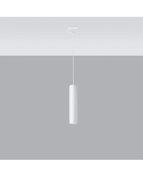 Lampa wisząca LAGOS 1 biały Sollux SL.0323