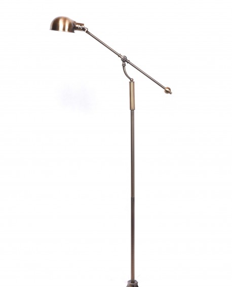 LAMPA STOJĄCA PODŁOGOWA MOSIĘŻNA BRITOS