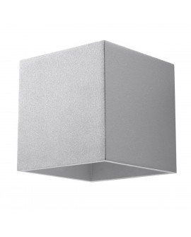 Kinkiet QUAD 1 szary Sollux SL.0058