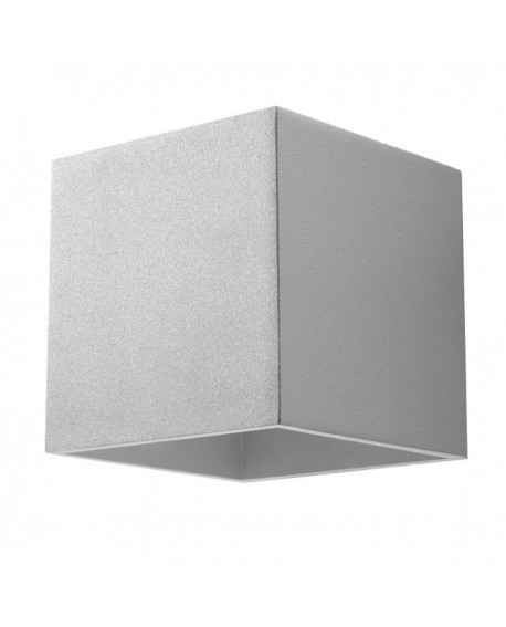 Kinkiet QUAD 1 szary Sollux SL.0058