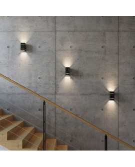 Kinkiet BLOCCO czarny Sollux SL.0478