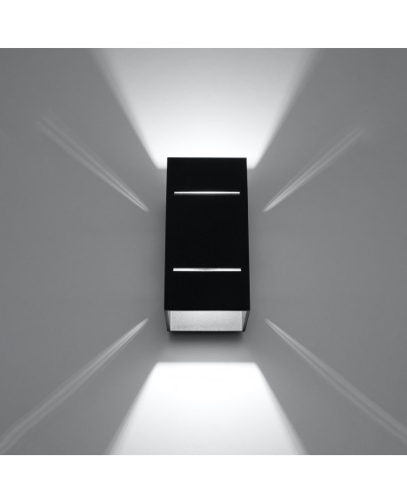 Kinkiet BLOCCO czarny Sollux SL.0478