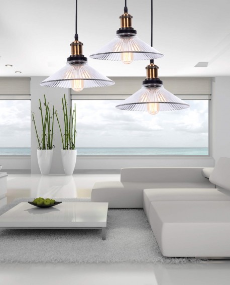 STYLOWA LAMPA WISZĄCA ZWIS KOBI W1