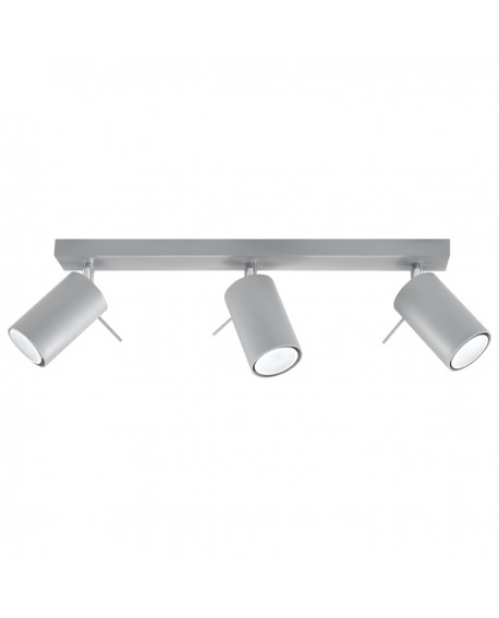 Plafon RING 3 szary Sollux SL.0451