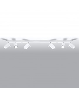 Plafon RING 6L biały Sollux SL.0333