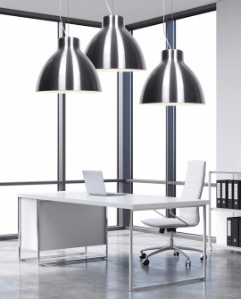 LAMPA WISZĄCA SREBRNA CORNELLA