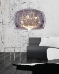 NOWOCZESNA LAMPA WISZĄCA CHROMOWANA TOSSO D50