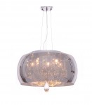 NOWOCZESNA LAMPA WISZĄCA CHROMOWANA TOSSO D50