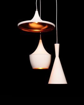 LAMPA WISZĄCA LOFT BIAŁA POTRÓJNA FOGGI W3 LUMINA DECO