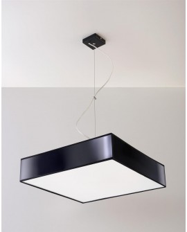 Lampa wisząca HORUS 45 CZARNA Sollux SL.0133