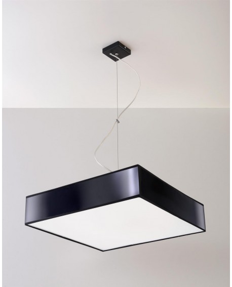 Lampa wisząca HORUS 45 CZARNA Sollux SL.0133
