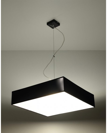 Lampa wisząca HORUS 45 CZARNA Sollux SL.0133