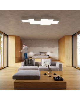 Lampa wisząca HORUS 45 BIAŁA Sollux SL.0135