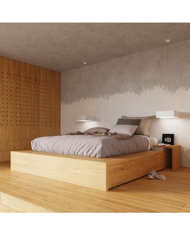 Lampa wisząca HORUS 45 BIAŁA Sollux SL.0135