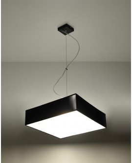 Lampa wisząca HORUS 35 CZARNA Sollux SL.0130