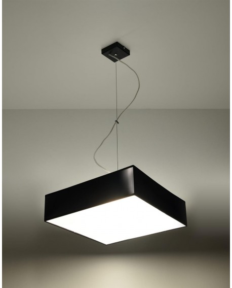 Lampa wisząca HORUS 35 CZARNA Sollux SL.0130