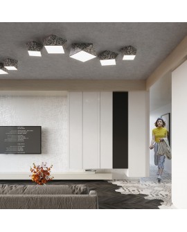 Plafon HEXA 45 cekin Sollux SL.0694