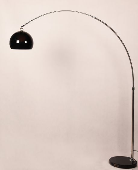 LAMPA STOJĄCA PODŁOGOWA CZARNA NEGREDO