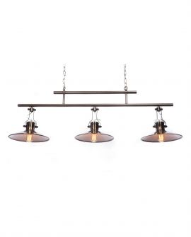 LAMPA WISZĄCA LOFT CHROMOWANA SETORRE TRIO LUMINA DECO