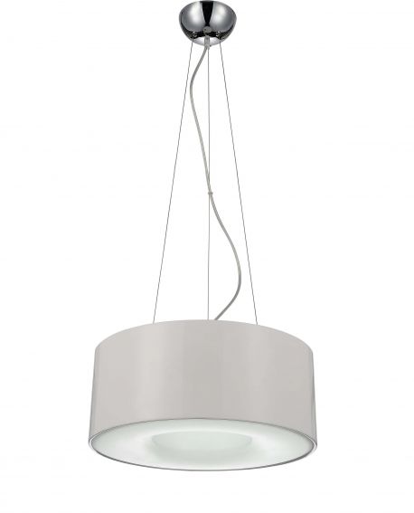 LAMPA WISZĄCA BIAŁA GLOBUS