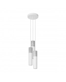 Lampa wisząca BORGIO 3P biały Sollux SL.1080