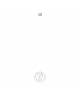 Lampa wisząca TULOS 1 biała Sollux SL.1083