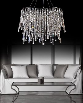 KRYSZTAŁOWA LAMPA WISZĄCA ZUCCHERO 800