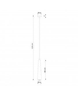 Lampa wisząca SULA 1 naturalne drewno Sollux SL.1100