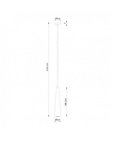 Lampa wisząca SULA 1 naturalne drewno Sollux SL.1100