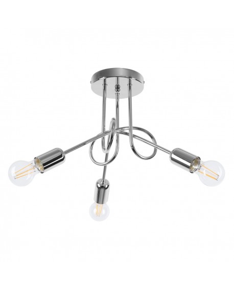 Żyrandol LOOP 3 chrom Sollux SL.1440