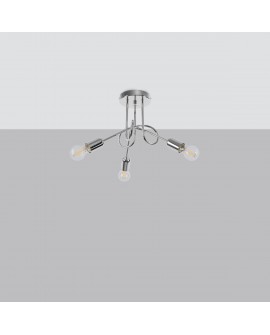 Żyrandol LOOP 3 chrom Sollux SL.1440