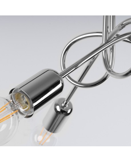 Żyrandol LOOP 3 chrom Sollux SL.1440