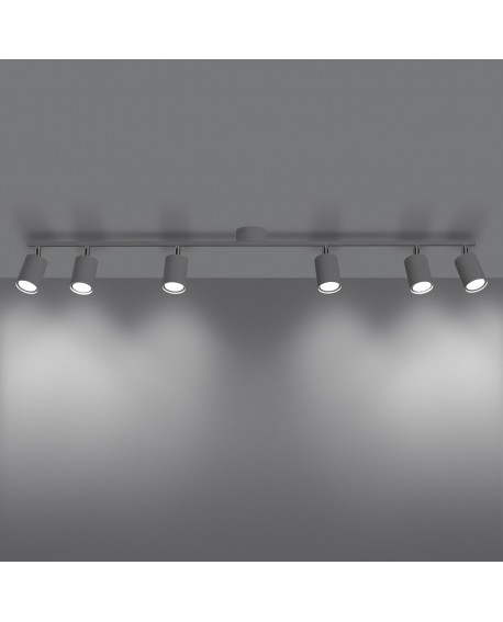Plafon LEMMI 6L biały Sollux SL.1228