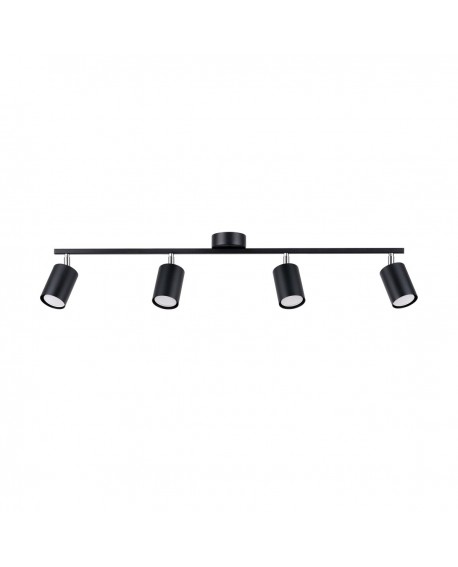 Plafon LEMMI 4L czarny Sollux SL.1168