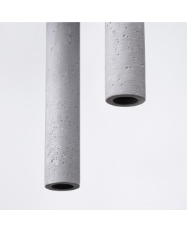 Lampa wisząca PASTELO 3P beton Sollux SL.1273