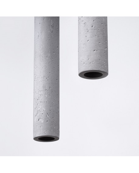 Lampa wisząca PASTELO 3P beton Sollux SL.1273