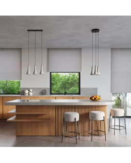 Lampa wisząca REA 3L beton Sollux SL.1225