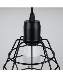 Lampa wisząca SUBA 3P czarna Sollux SL.1166