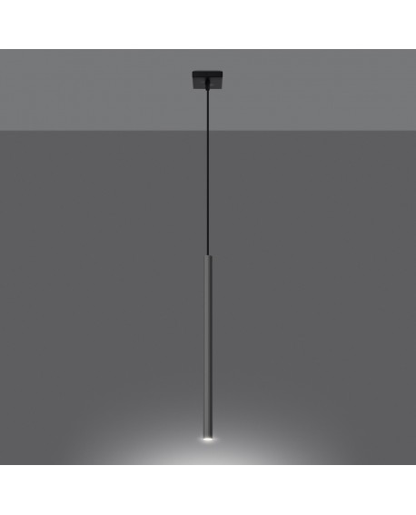 Lampa Wisząca PASTELO 1 chrom Sollux SL.1199