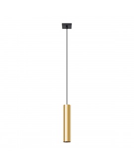 Lampa Wisząca LAGOS 1 złoty połysk Sollux SL.1200