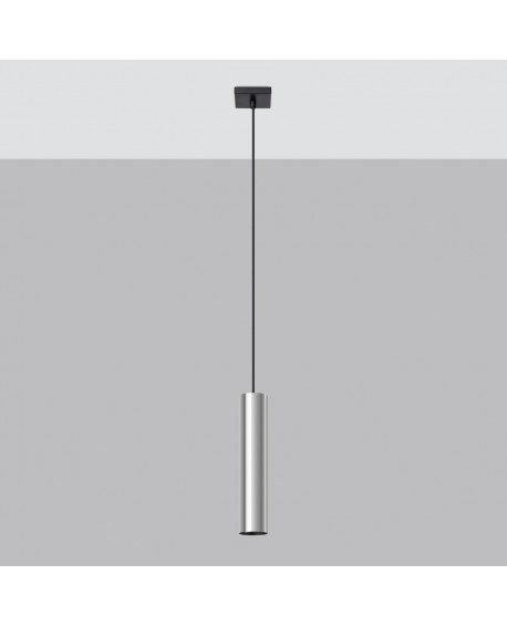 Lampa Wisząca LAGOS 1 chrom Sollux SL.1204