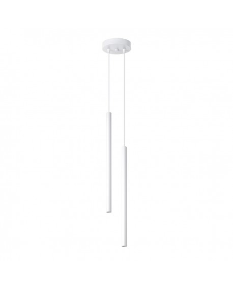 Lampa wisząca PASTELO 2 biała Sollux SL.1303
