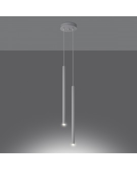 Lampa wisząca PASTELO 2 biała Sollux SL.1303