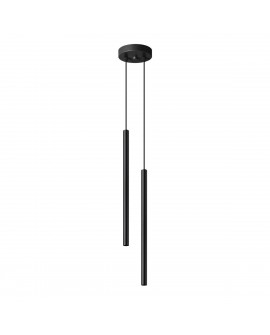 Lampa wisząca PASTELO 2 czarna Sollux SL.1304