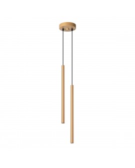 Lampa wisząca PASTELO 2 złota Sollux SL.1305