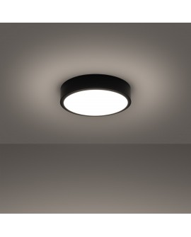 Plafon ONYX 30 czarny LED 3000K Sollux SL.1242