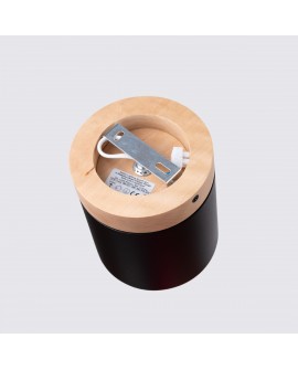 Plafon RIF czarny Sollux SL.1349