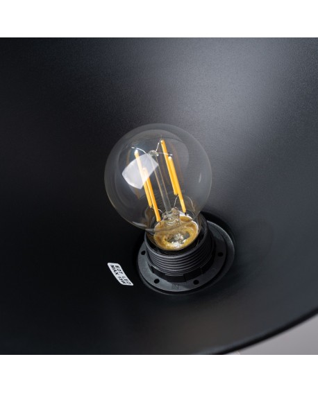 Lampa wisząca JAGA czarna Sollux SL.1320