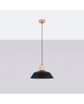 Lampa wisząca FANO czarna Sollux SL.1322